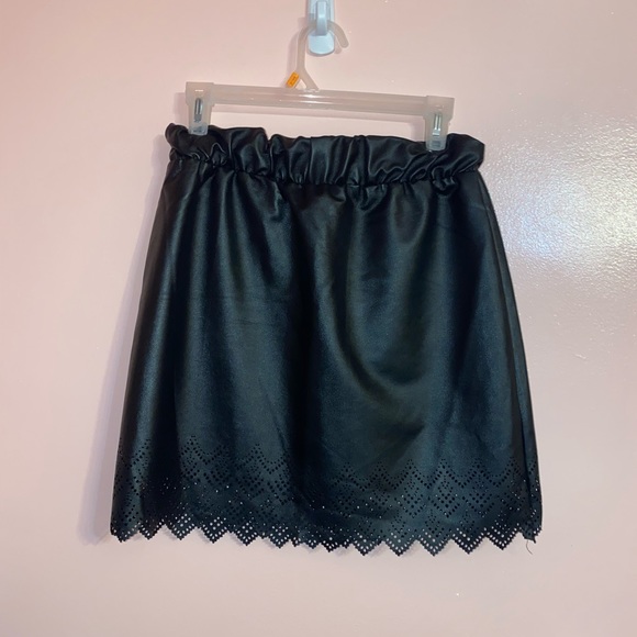 NWT Faux Leather Skirt - Picture 1 of 4